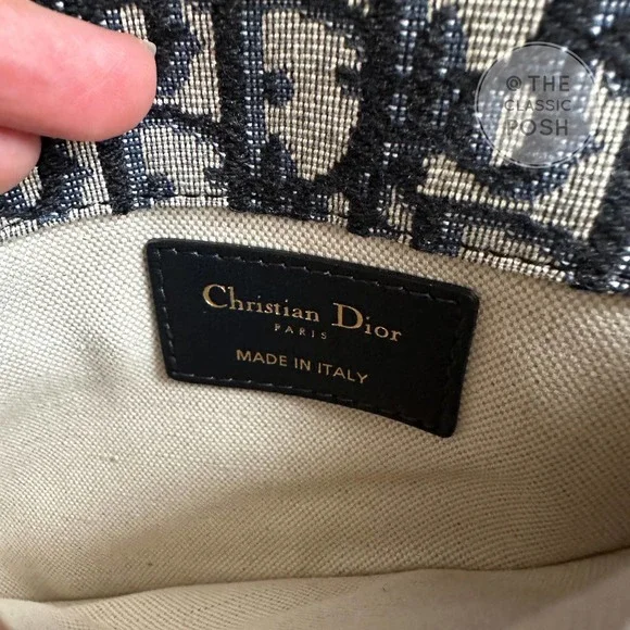 ❌SOLD❌Christian Dior Saddle Crossbody Beige Oblique Jacquard Belt Bag Pouch - Picture 10 of 10